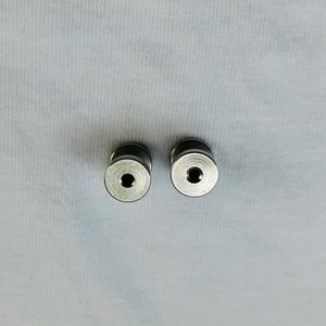 Cylinder earrings, 8 gauge